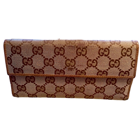 Gucci GG Signature Long Wallet - Picture 2 of 12
